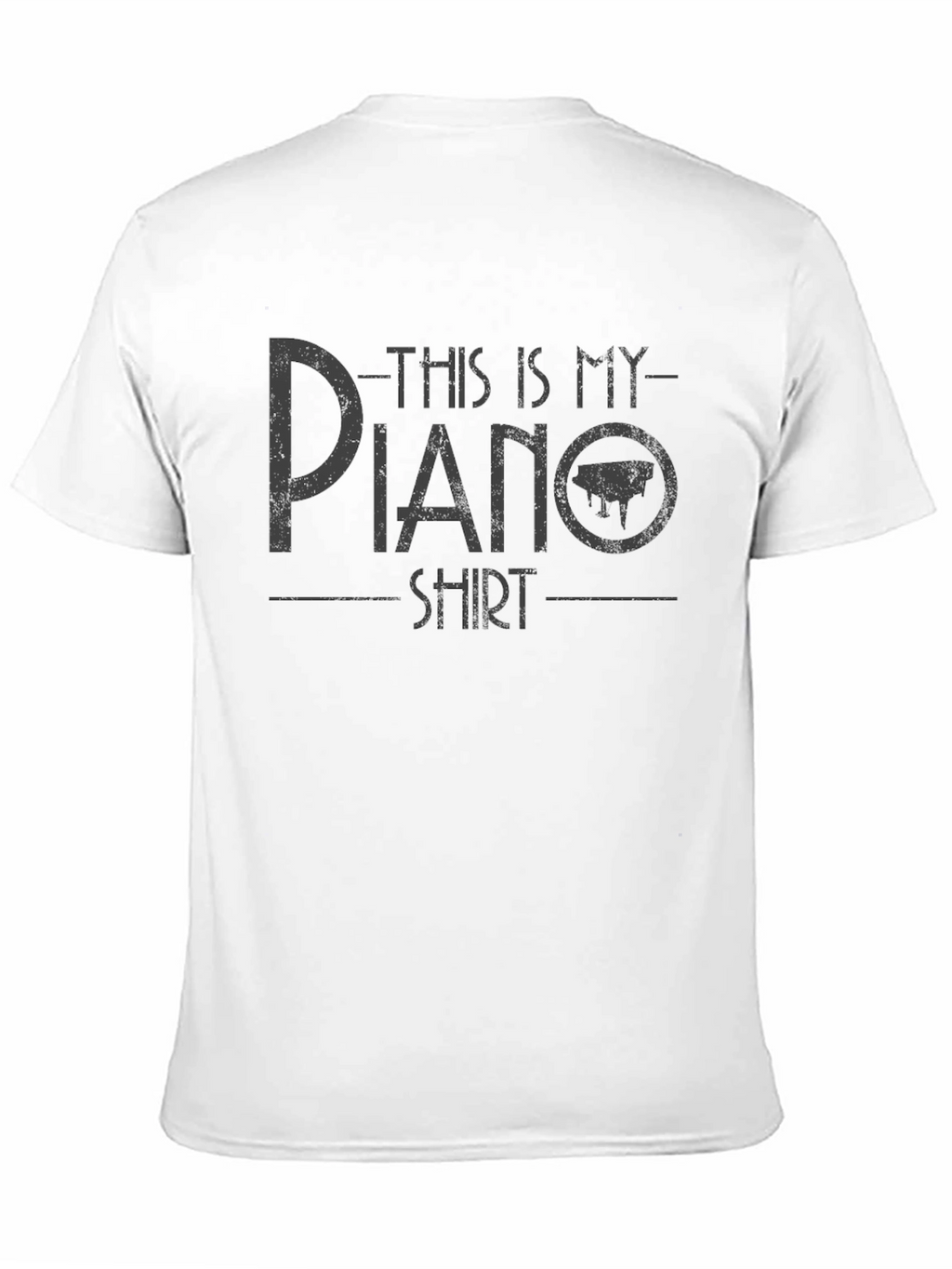 This is My Piano Shirt - Funny Musician Tee