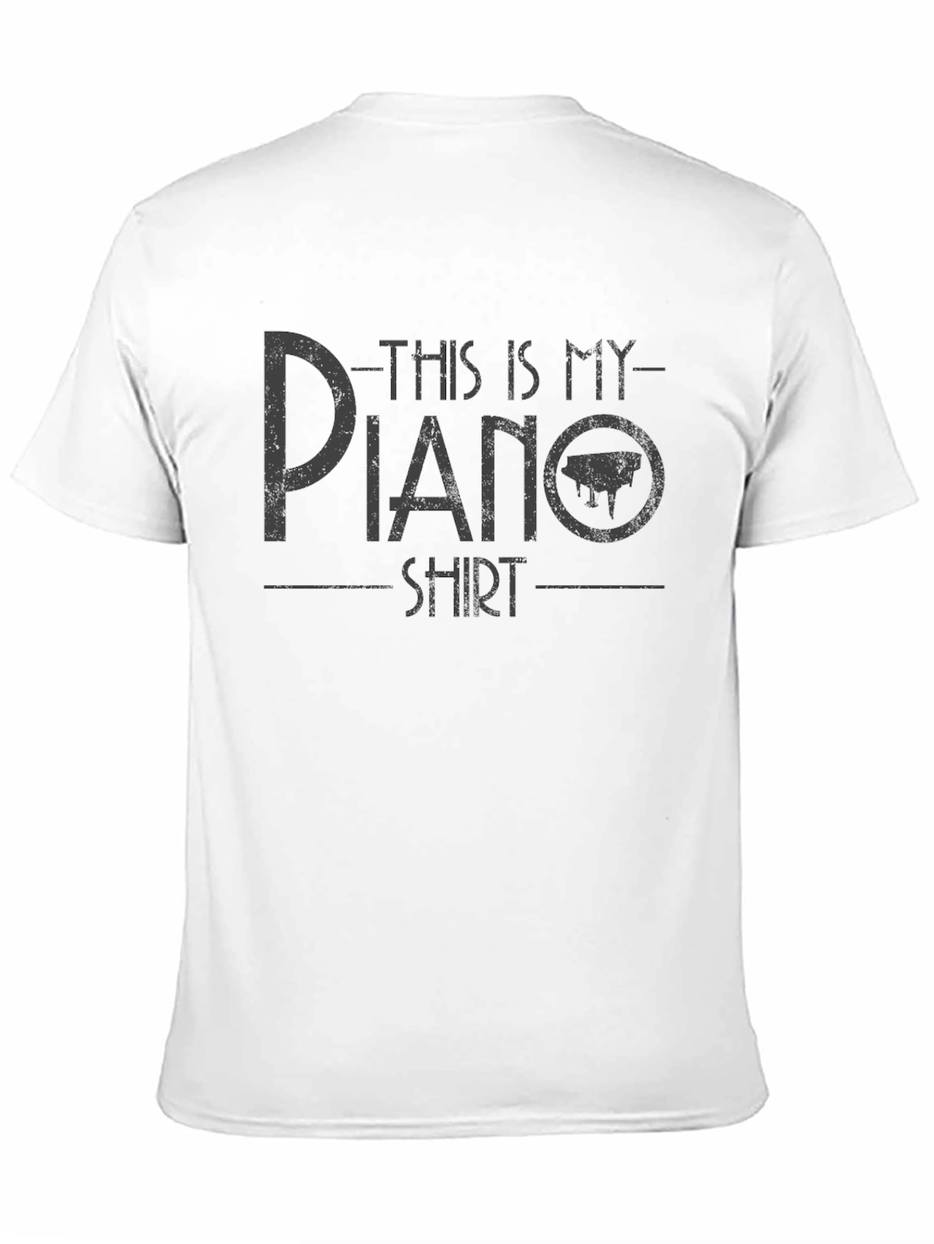 This is My Piano Shirt - Funny Musician Tee
