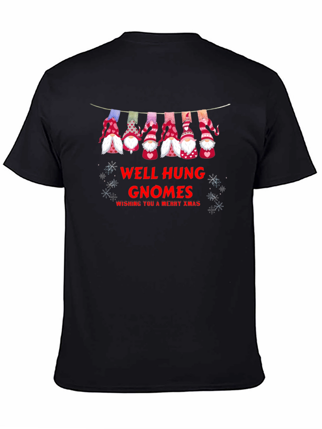 Well Hung Gnomes Merry Xmas Holiday T-Shirt