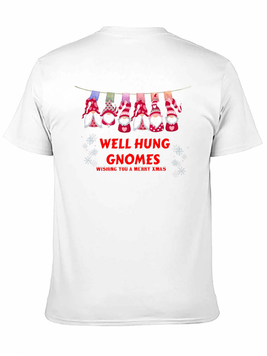 Well Hung Gnomes Merry Xmas Holiday T-Shirt