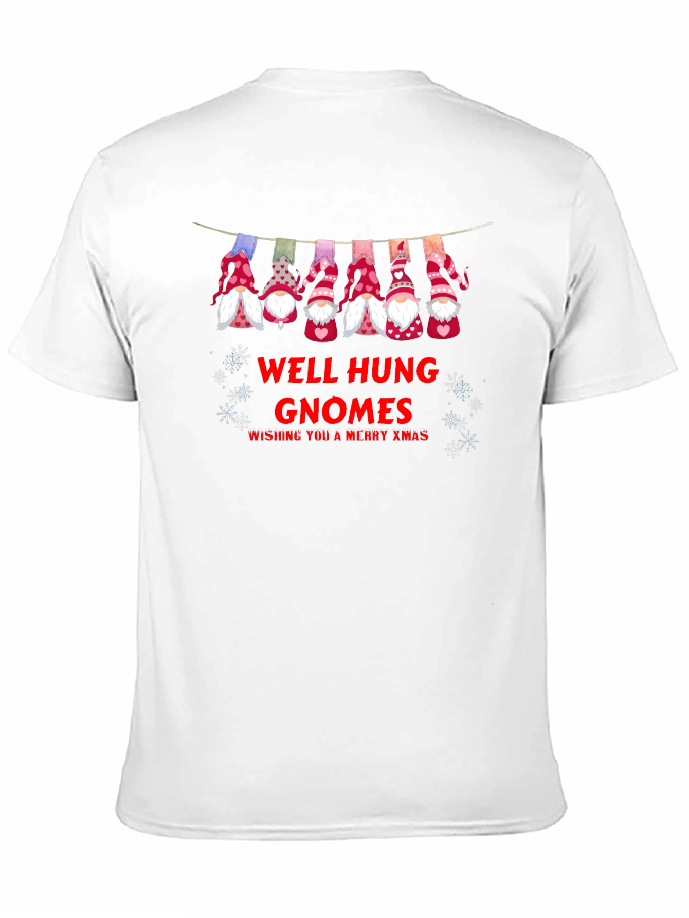 Well Hung Gnomes Merry Xmas Holiday T-Shirt