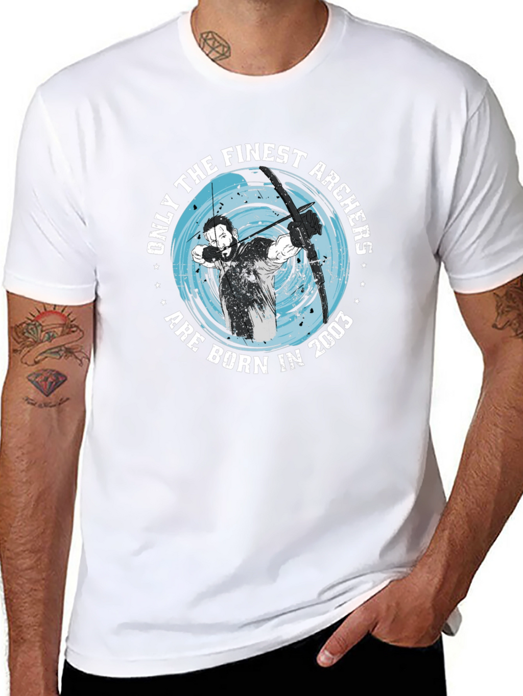 Finest Archers Born 2003 T-Shirt