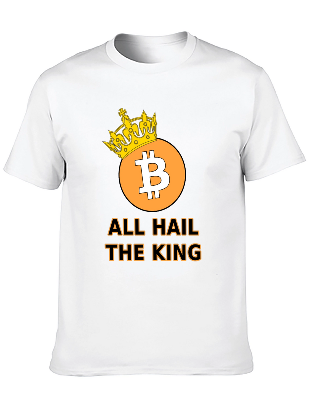 Bitcoin King T-Shirt - Crypto Currency Tee