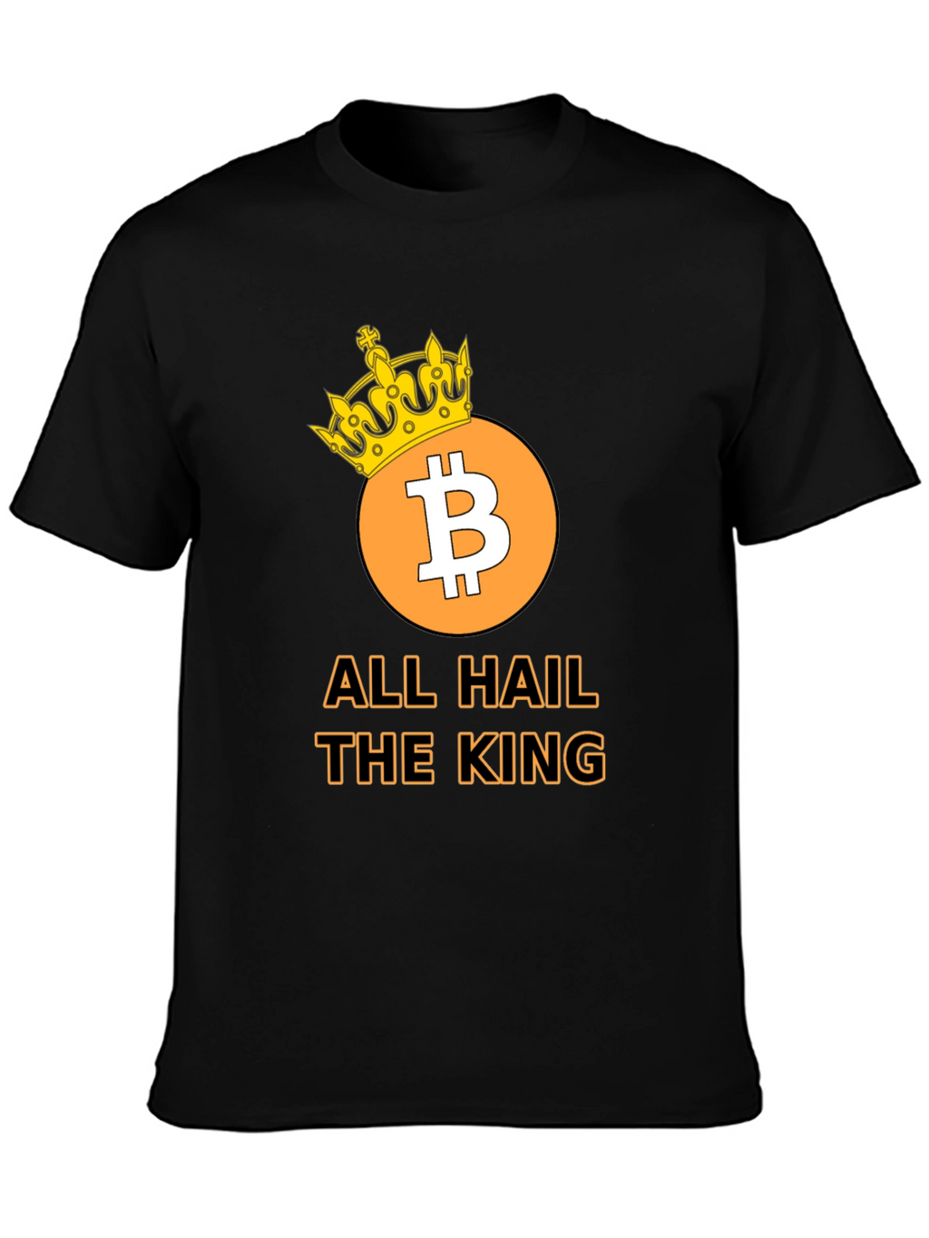 Bitcoin King T-Shirt - Crypto Currency Tee