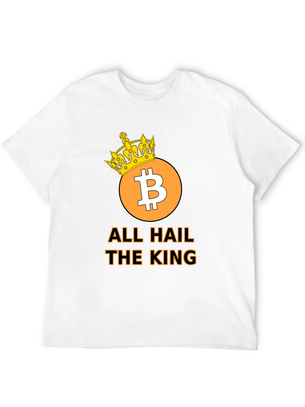 Bitcoin King T-Shirt - Crypto Currency Tee