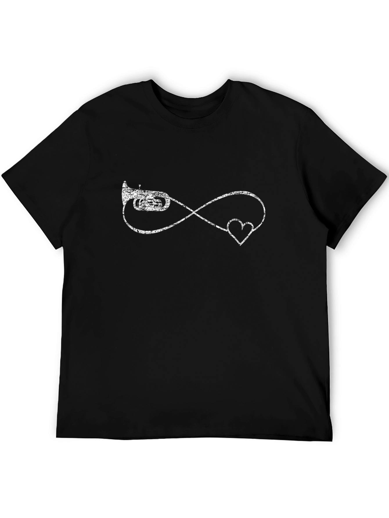 Tuba & Love Infinity Graphic Tee - Music Lovers Shirt