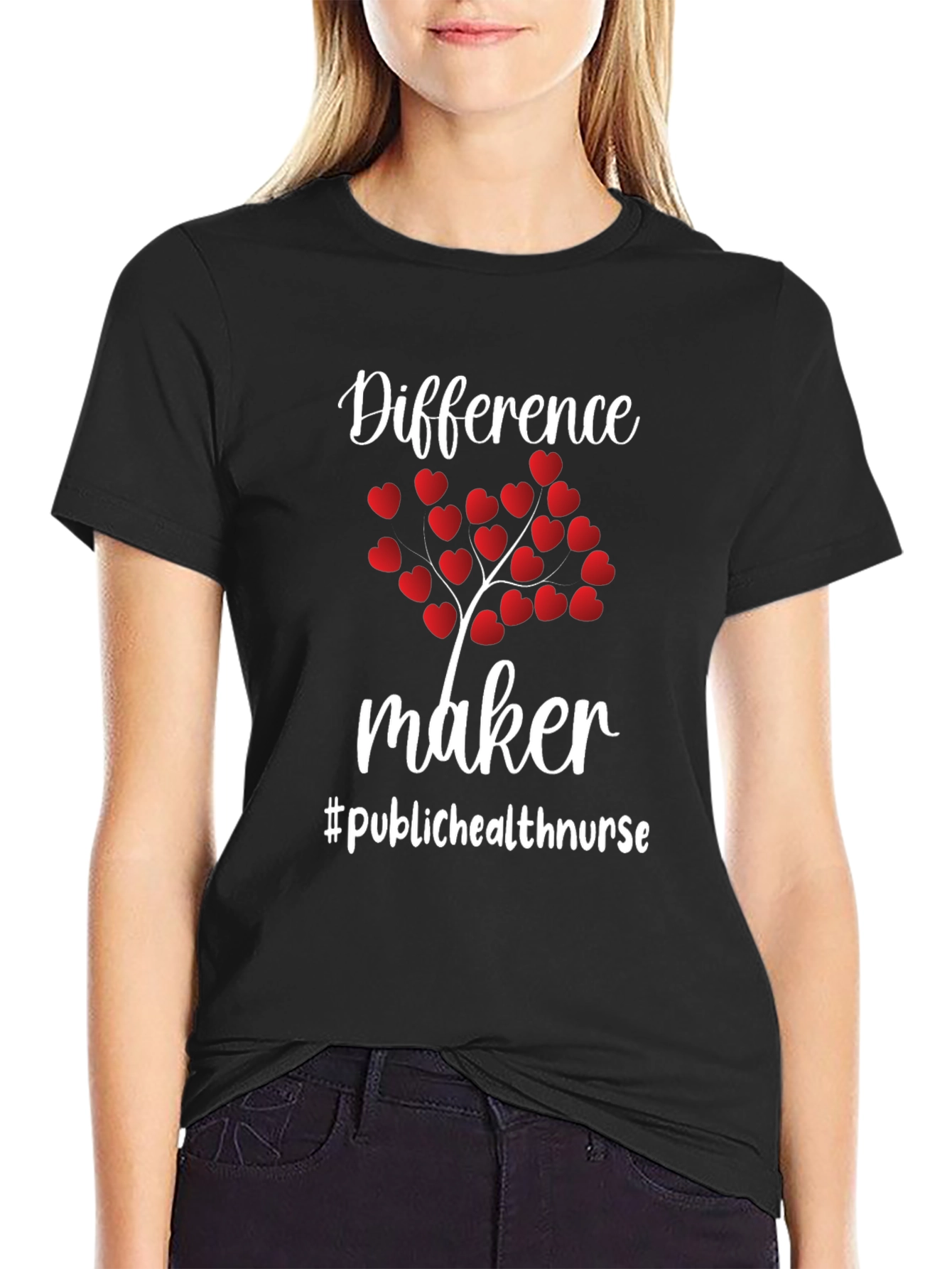 Difference Maker Public Health Nurse T-Shirt