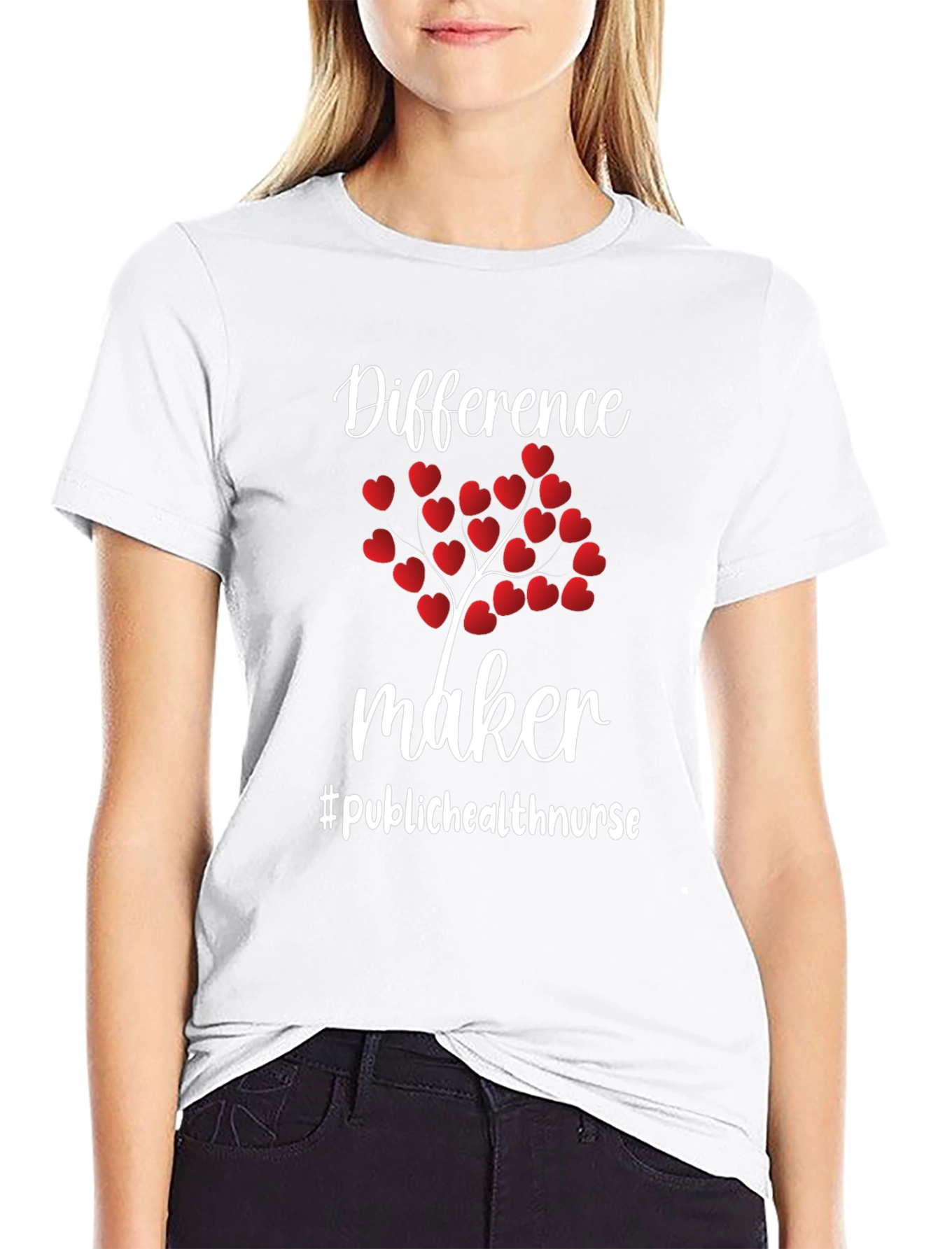 Difference Maker Public Health Nurse T-Shirt