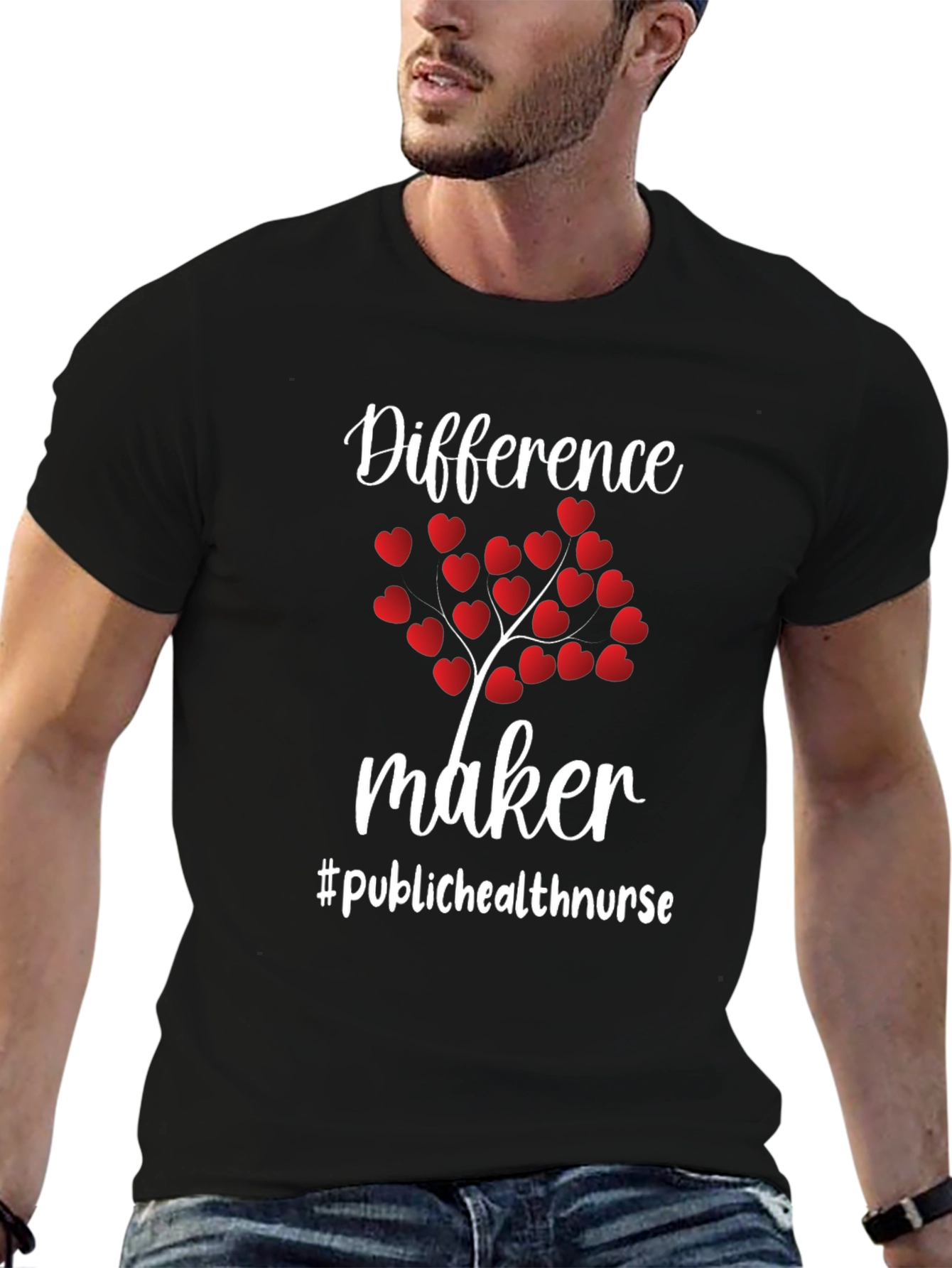 Difference Maker Public Health Nurse T-Shirt
