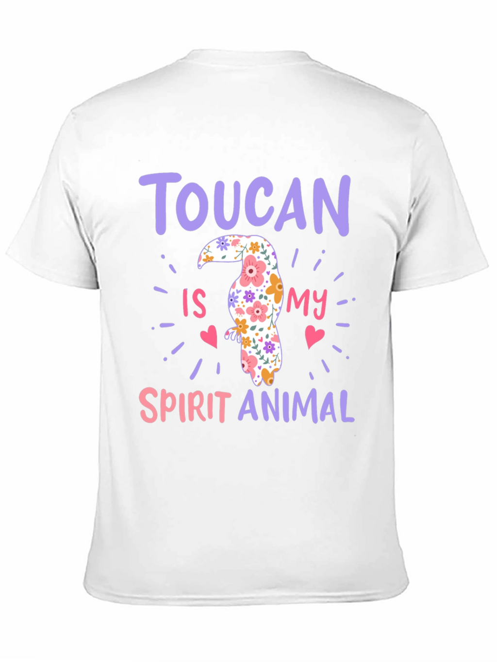 Toucan Spirit Animal Graphic Tee - Black