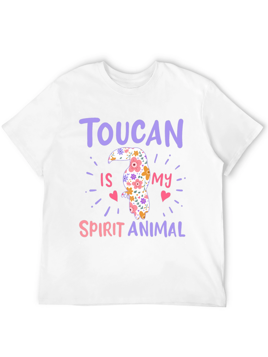 Toucan Spirit Animal Graphic Tee - Black
