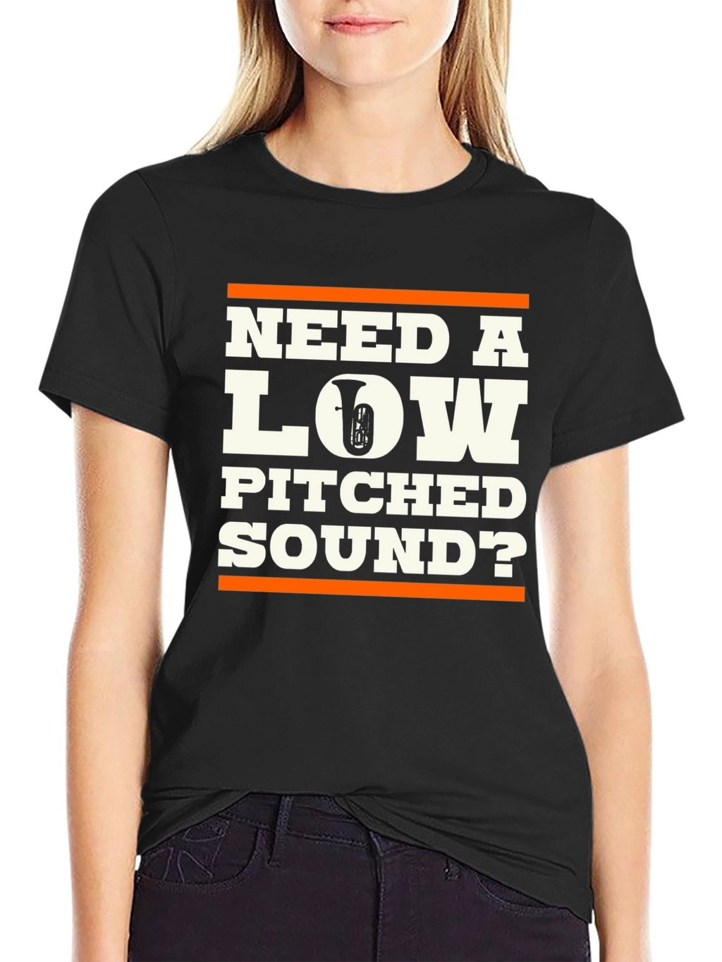 Need a Low Pitched Sound? Tuba Graphic T-Shirt