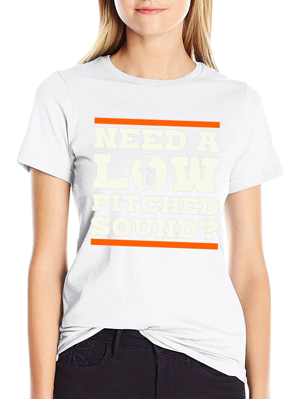 Need a Low Pitched Sound? Tuba Graphic T-Shirt