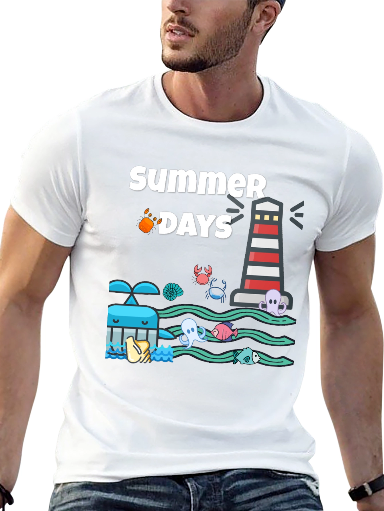 Summer Days Graphic T-Shirt