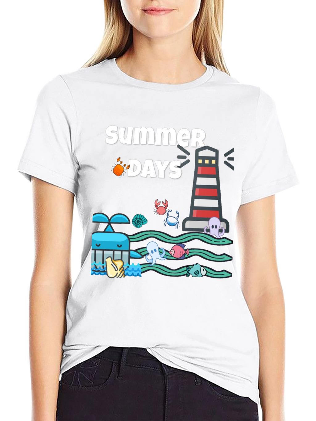 Summer Days Graphic T-Shirt