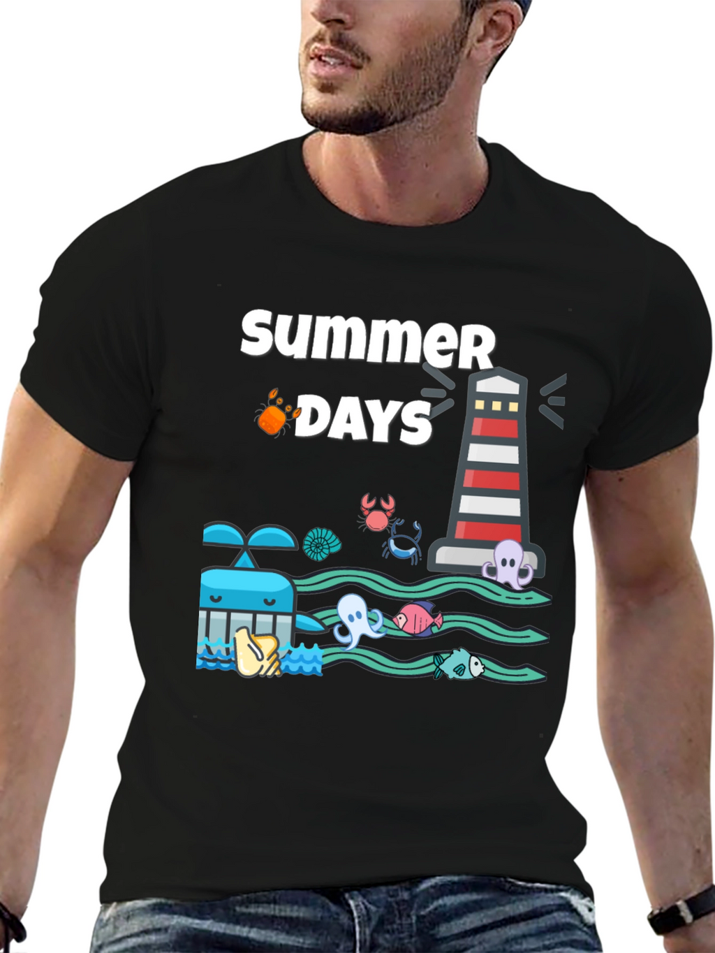Summer Days Graphic T-Shirt