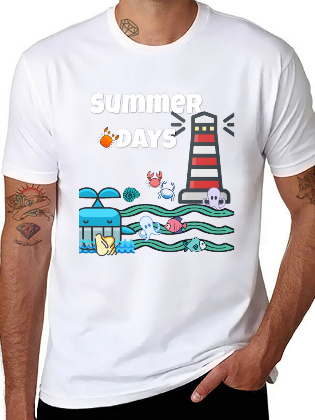 Summer Days Graphic T-Shirt