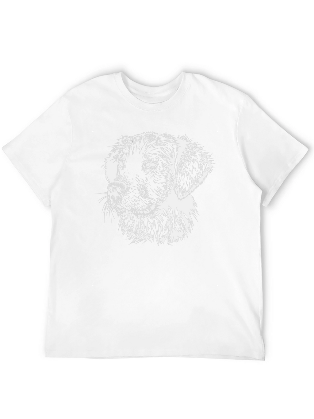 Dog Graphic Tee - Black Cotton Comfort