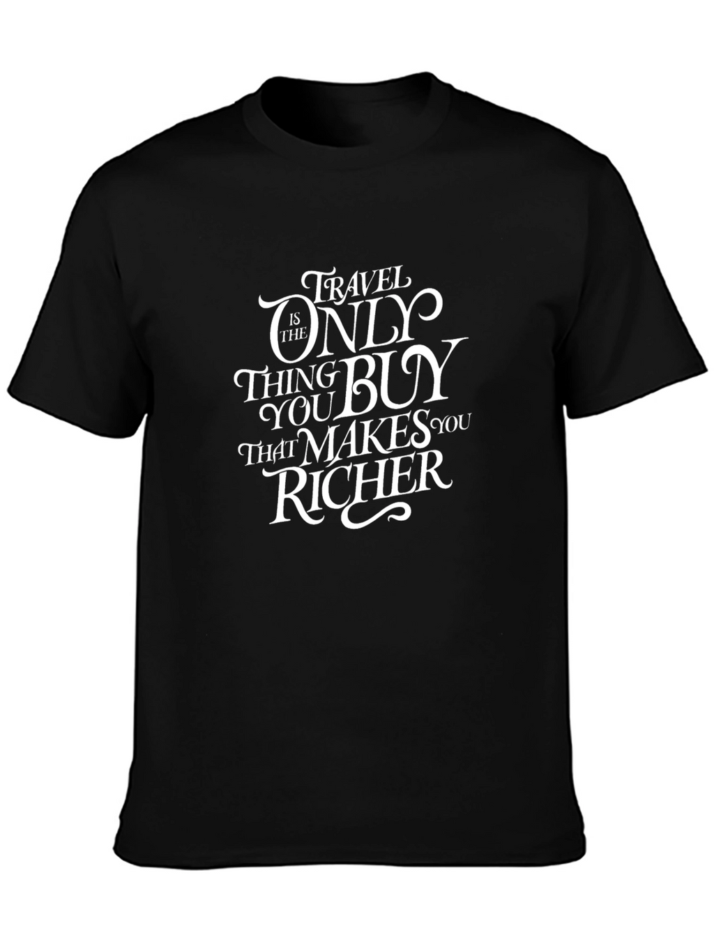 Travel Makes You Richer Graphic Tee