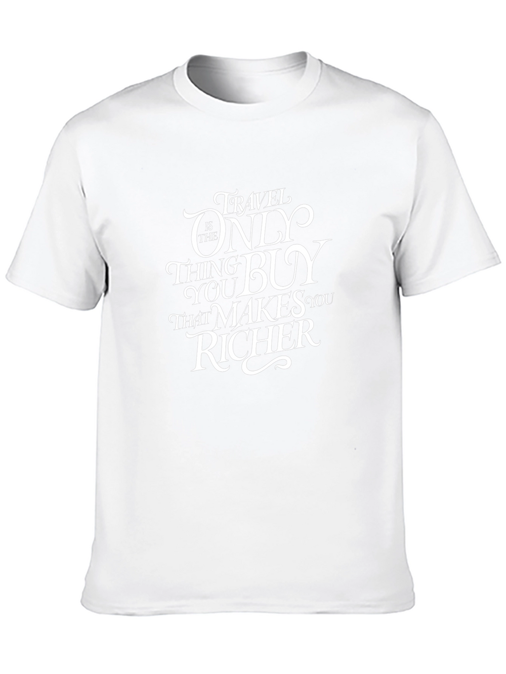 Travel Makes You Richer Graphic Tee