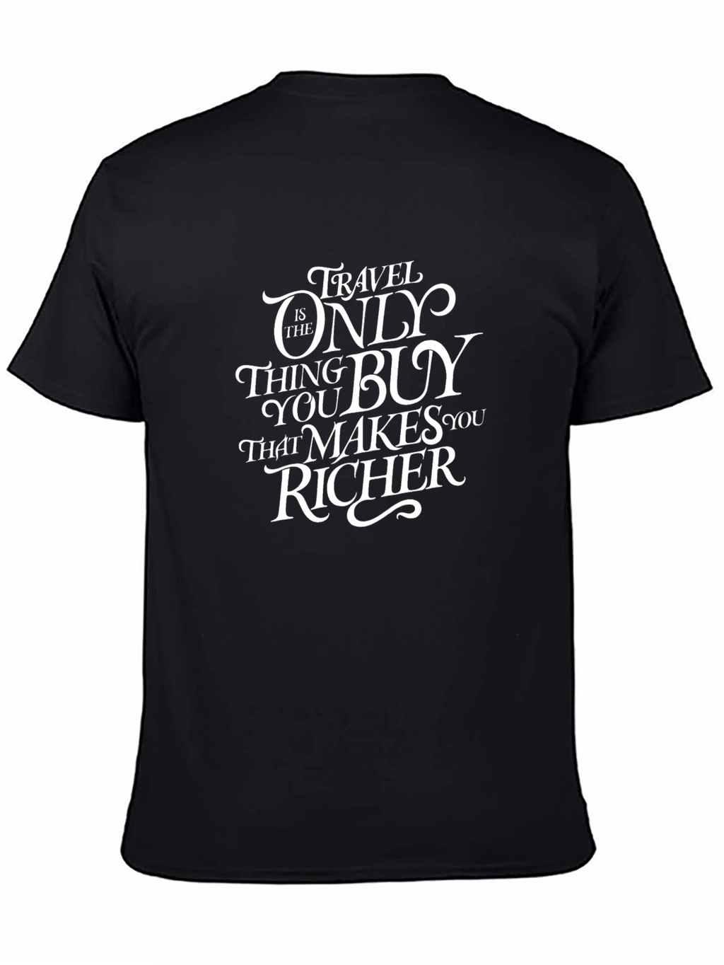 Travel Makes You Richer Graphic Tee