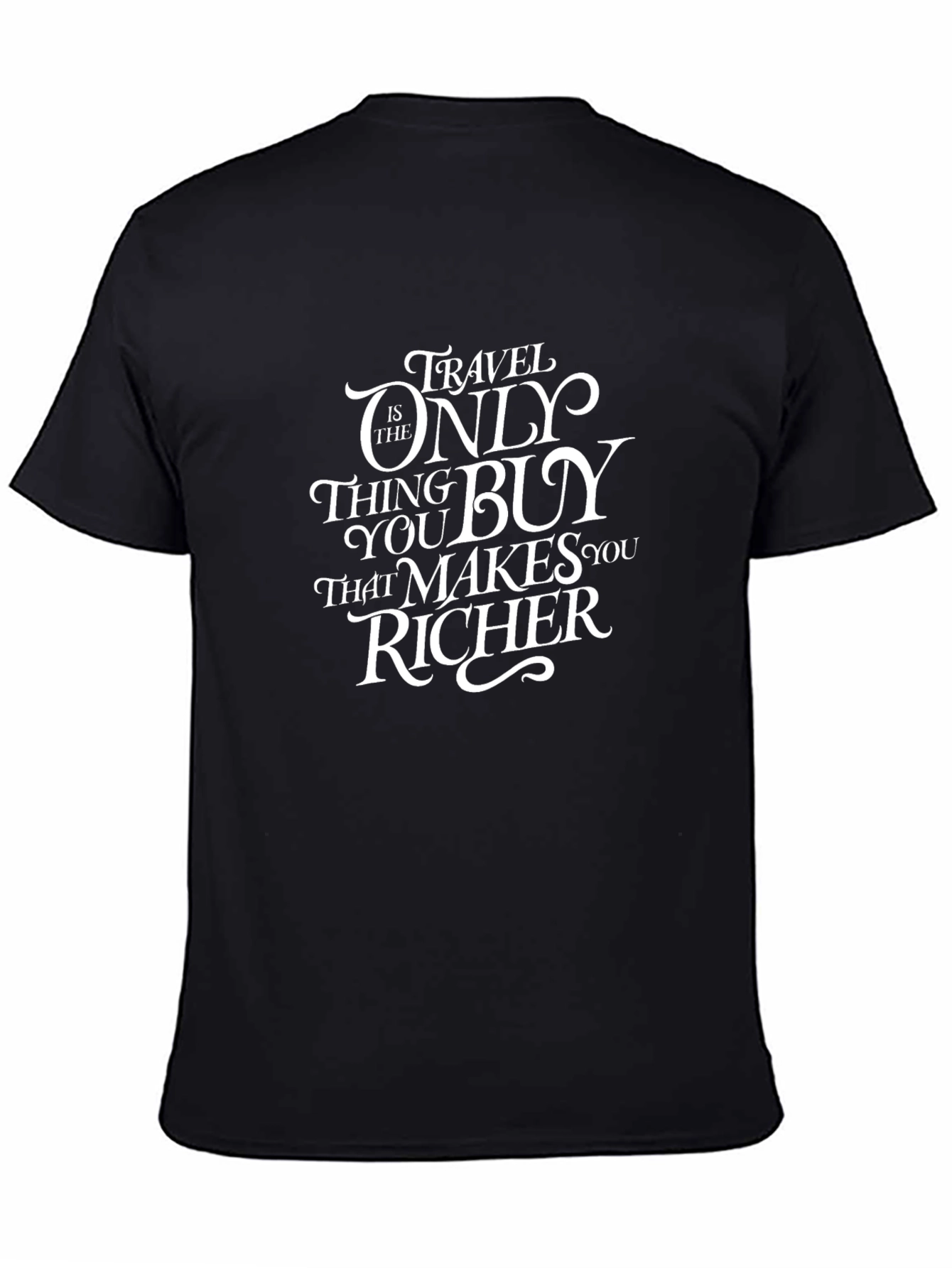 Travel Makes You Richer Graphic Tee