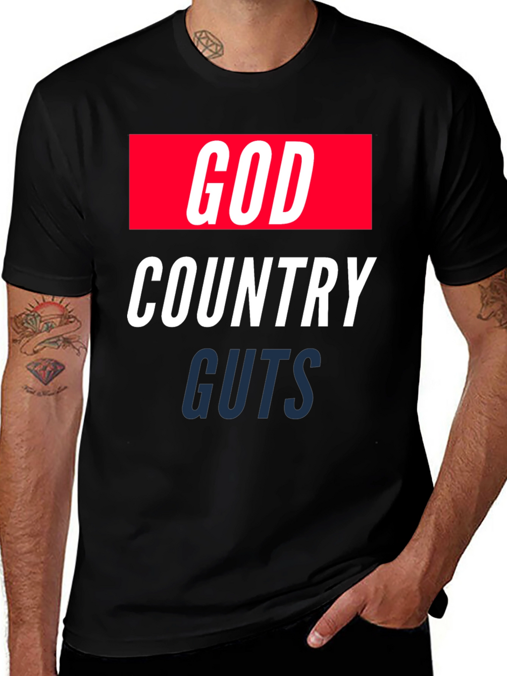 God Country Guts Graphic Tee