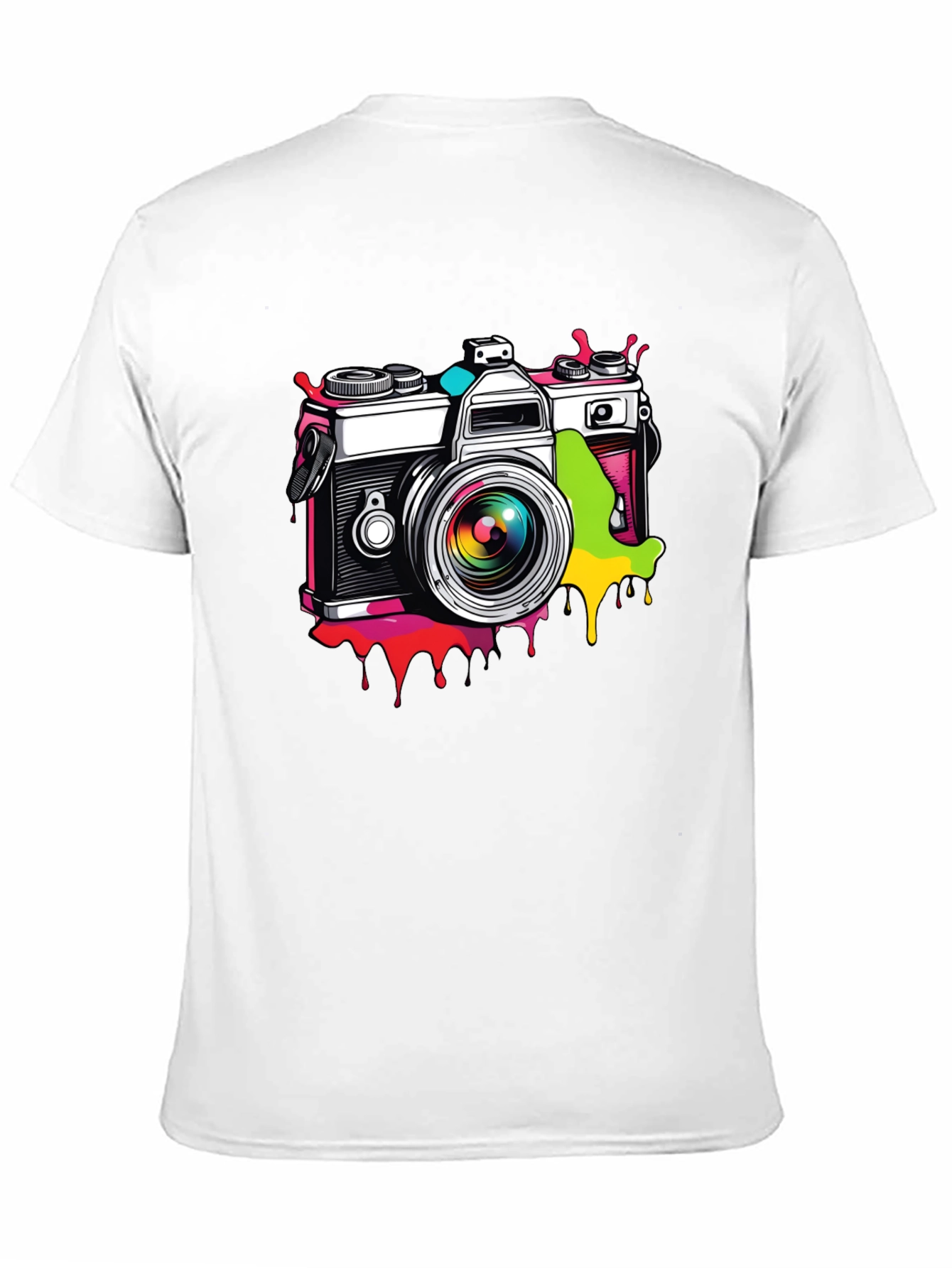 Retro Camera Graphic T-Shirt - Stylish & Unique