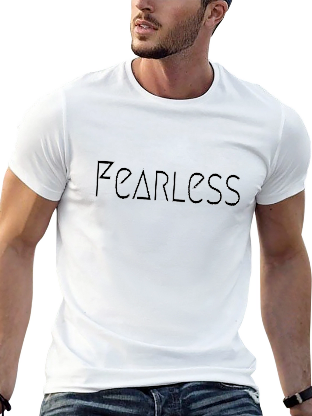 Fearless Graphic Tee - Stylish & Comfortable