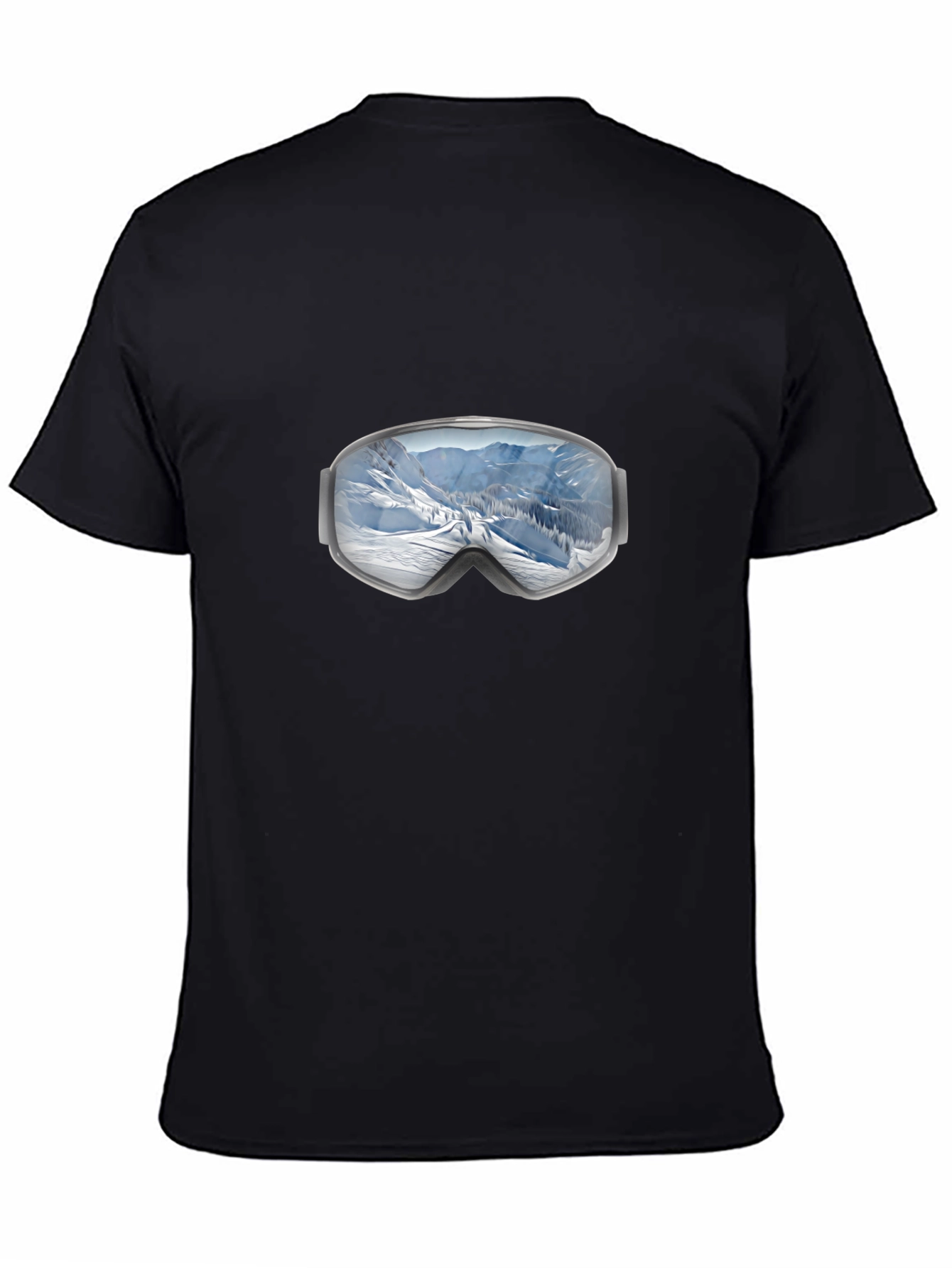 Snowy Mountain Ski Goggles T-Shirt