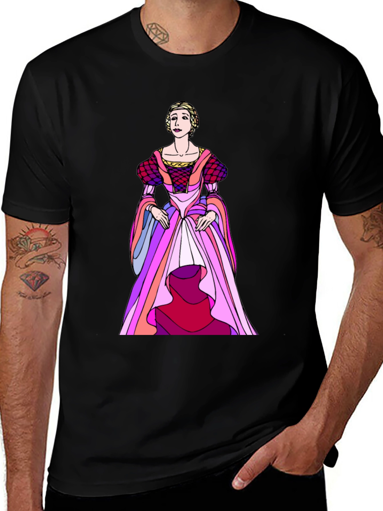 Renaissance Dress Graphic Tee