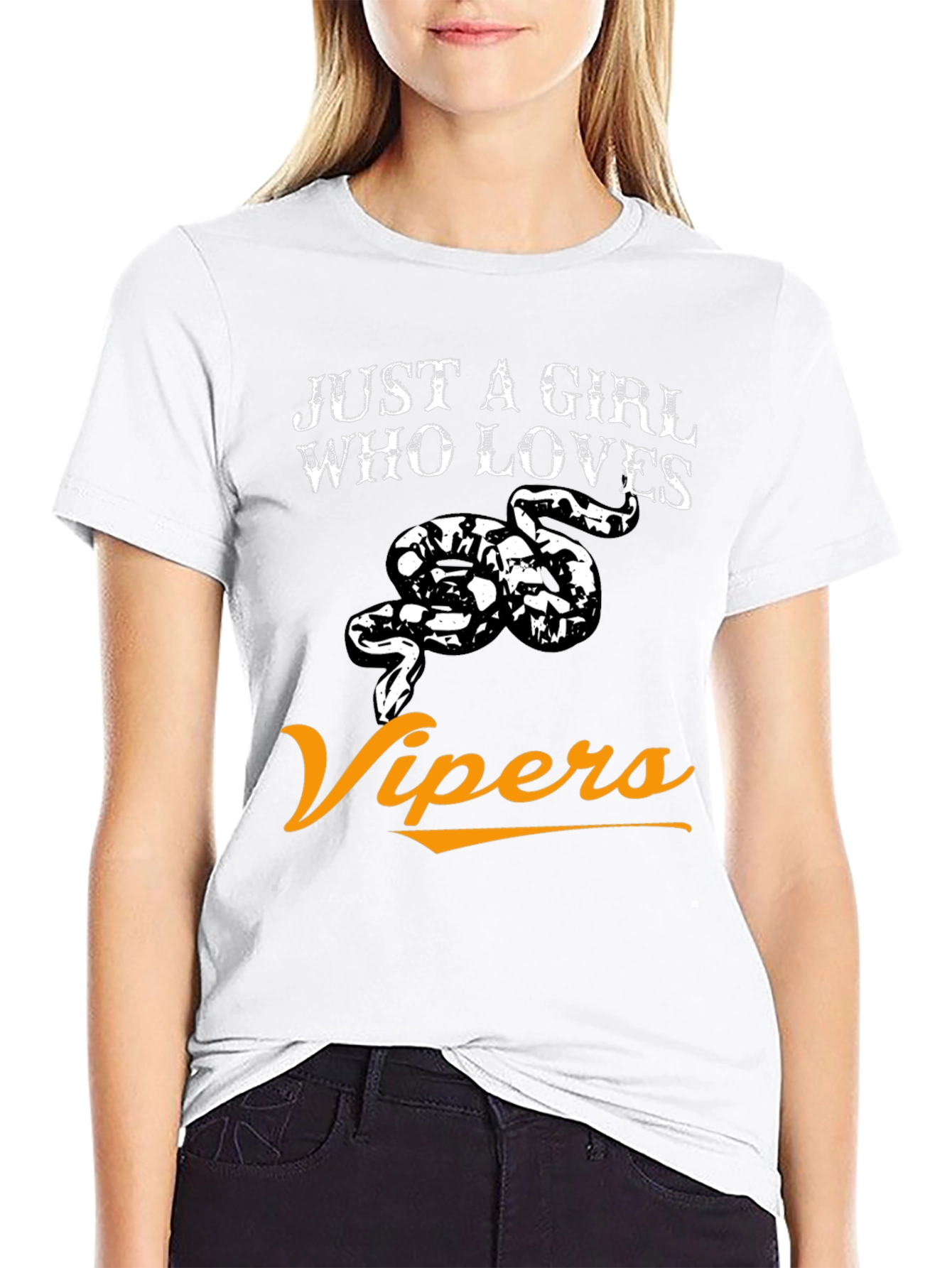 Just A Girl Who Loves Vipers T-Shirt