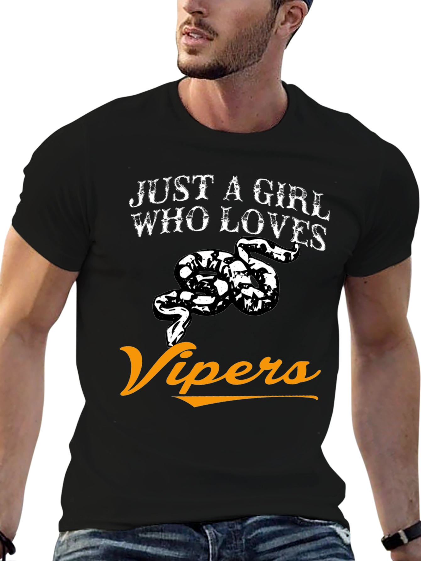 Just A Girl Who Loves Vipers T-Shirt