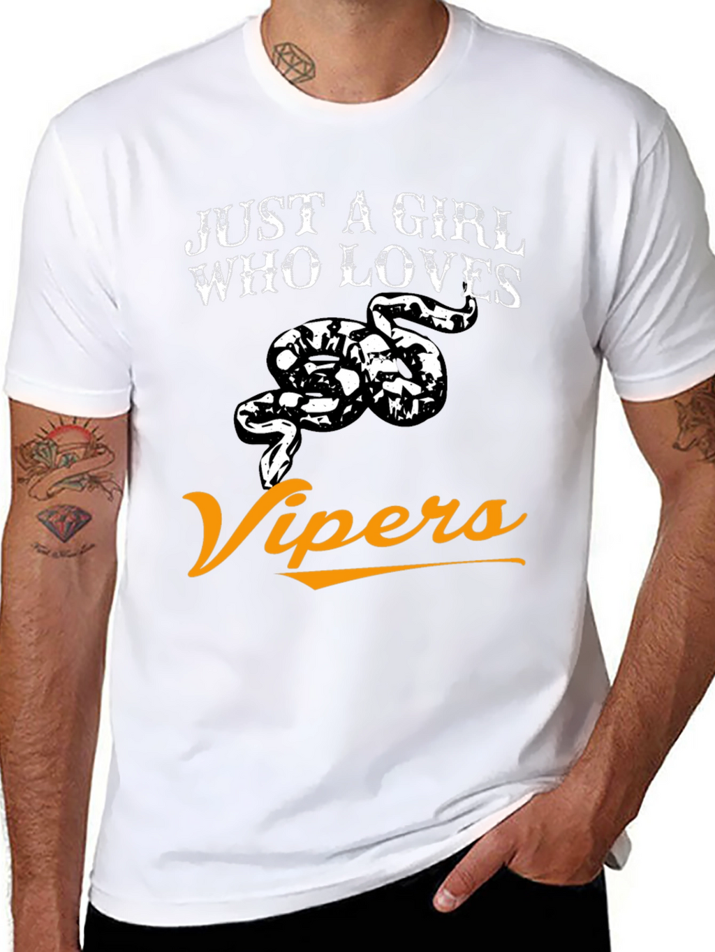 Just A Girl Who Loves Vipers T-Shirt