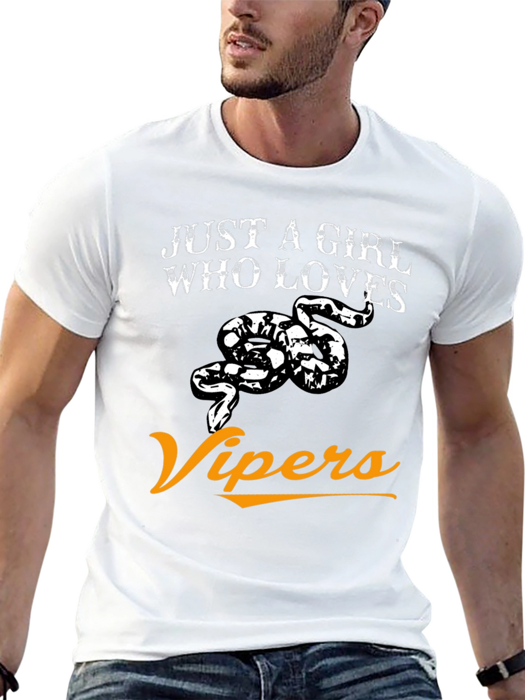 Just A Girl Who Loves Vipers T-Shirt