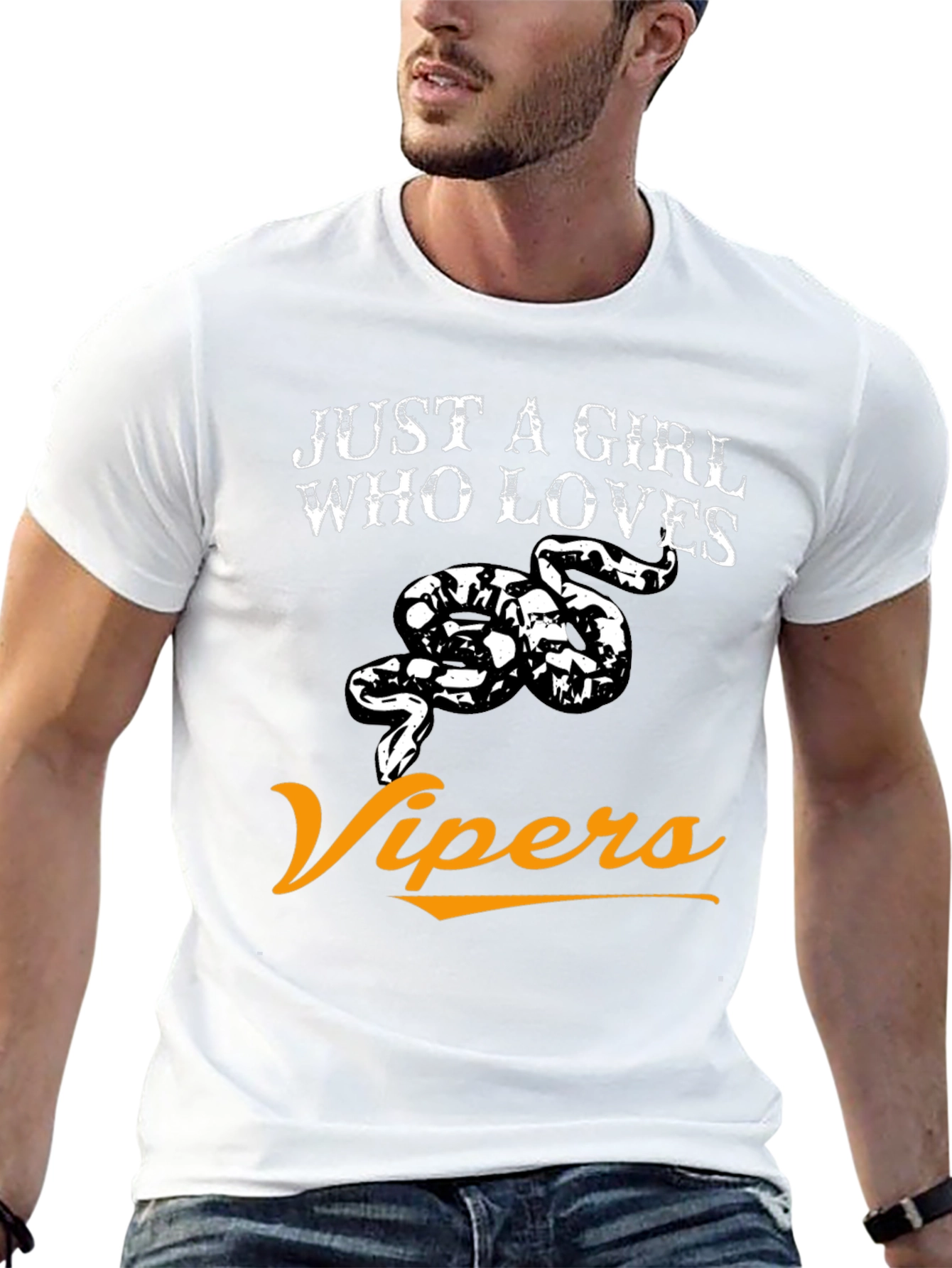 Just A Girl Who Loves Vipers T-Shirt