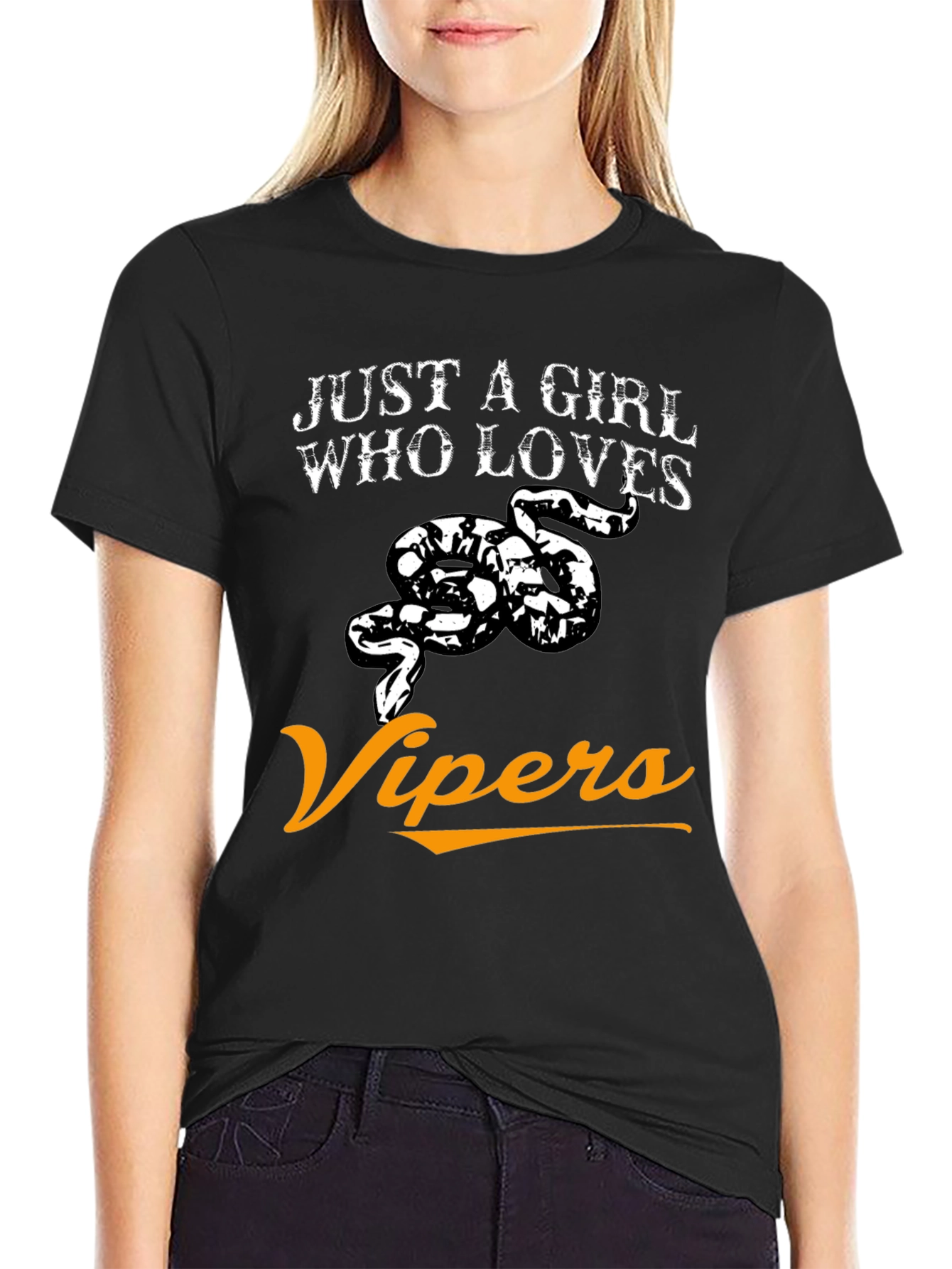 Just A Girl Who Loves Vipers T-Shirt