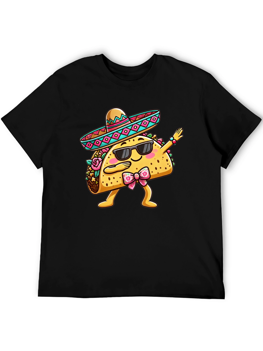 Dabbing Taco T-Shirt - Funny Cinco de Mayo Tee