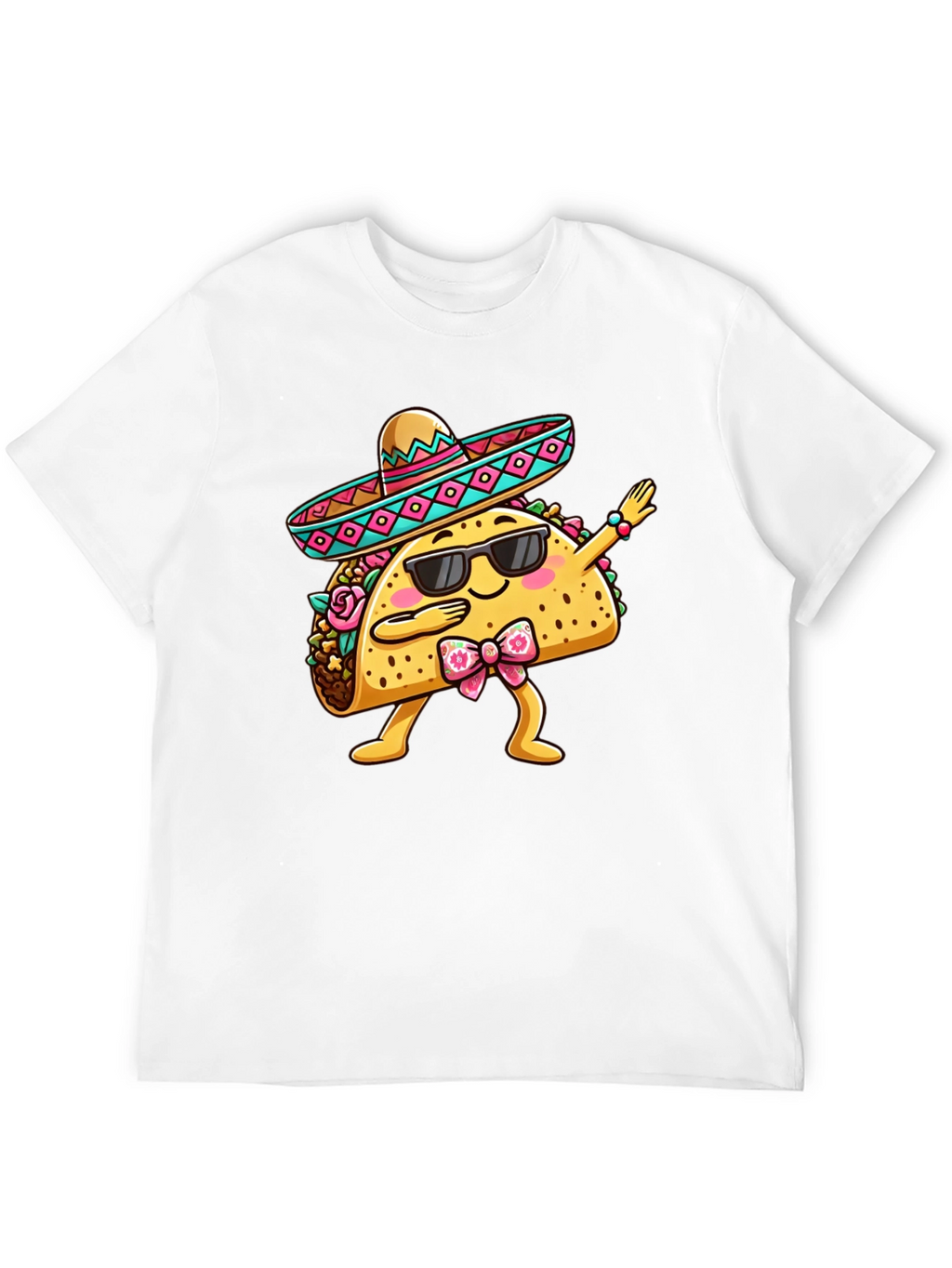 Dabbing Taco T-Shirt - Funny Cinco de Mayo Tee