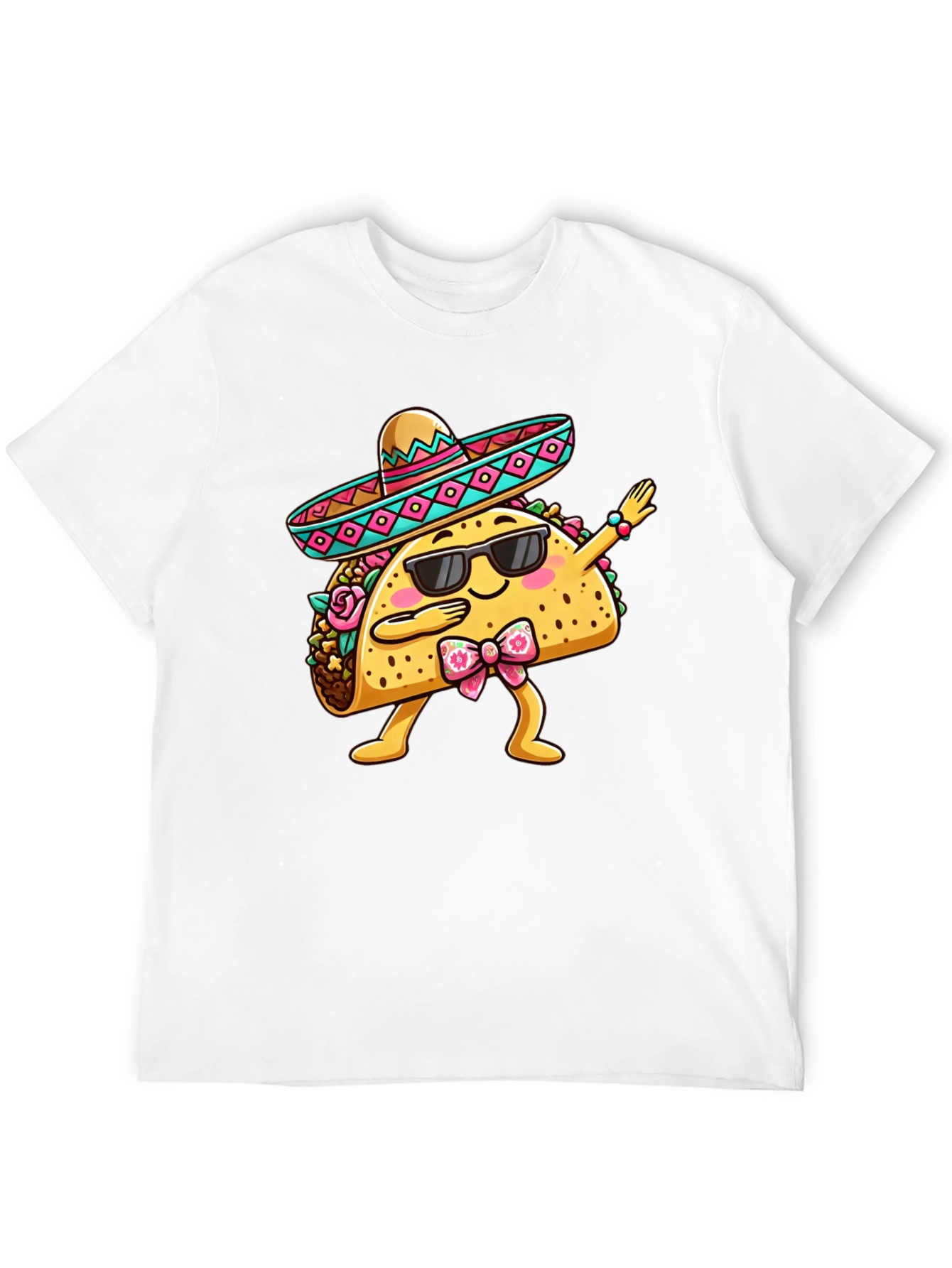 Dabbing Taco T-Shirt - Funny Cinco de Mayo Tee