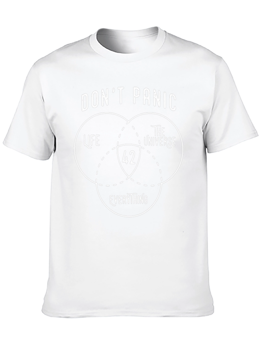 Dont Panic T-Shirt 42 Life Universe Everything