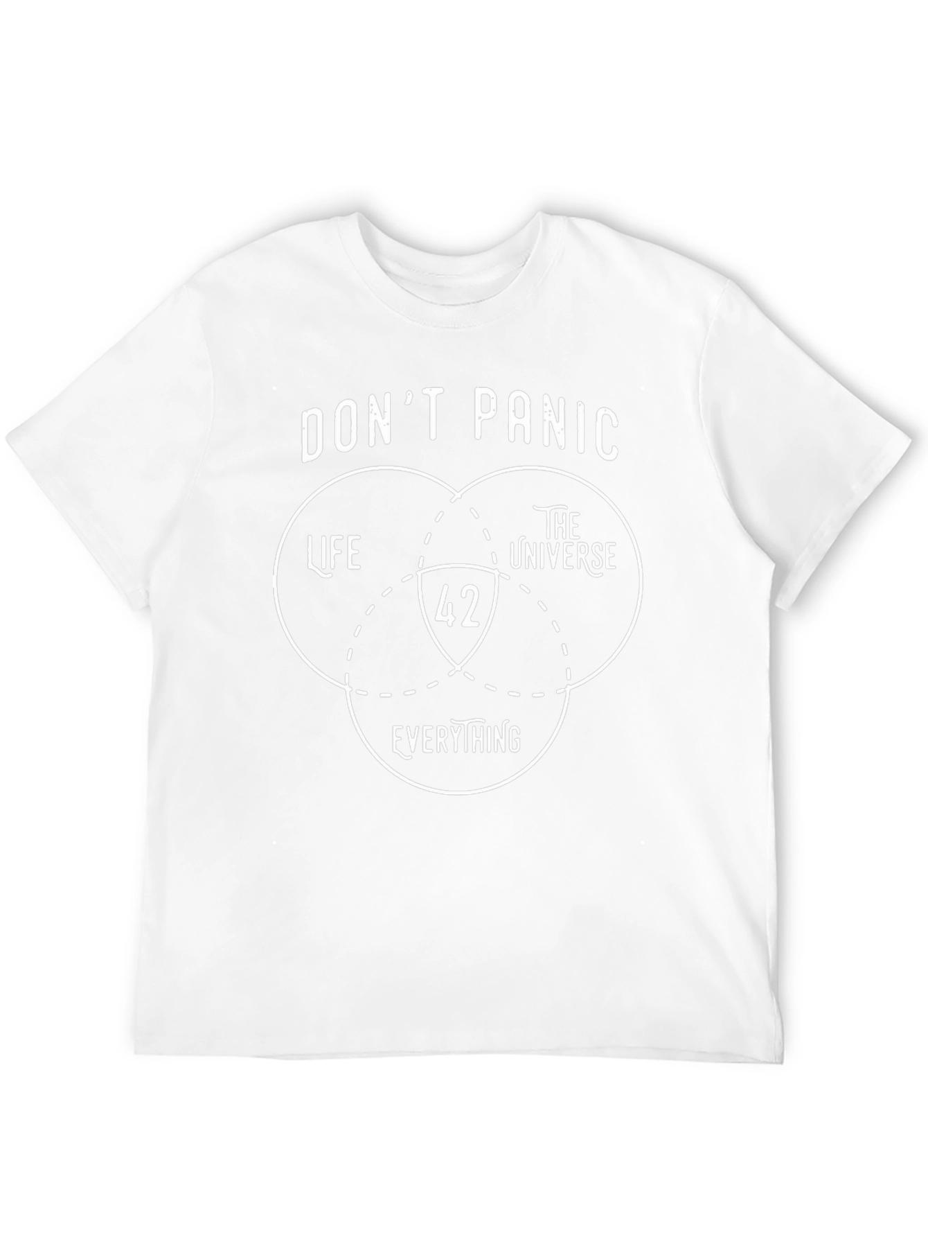 Dont Panic T-Shirt 42 Life Universe Everything