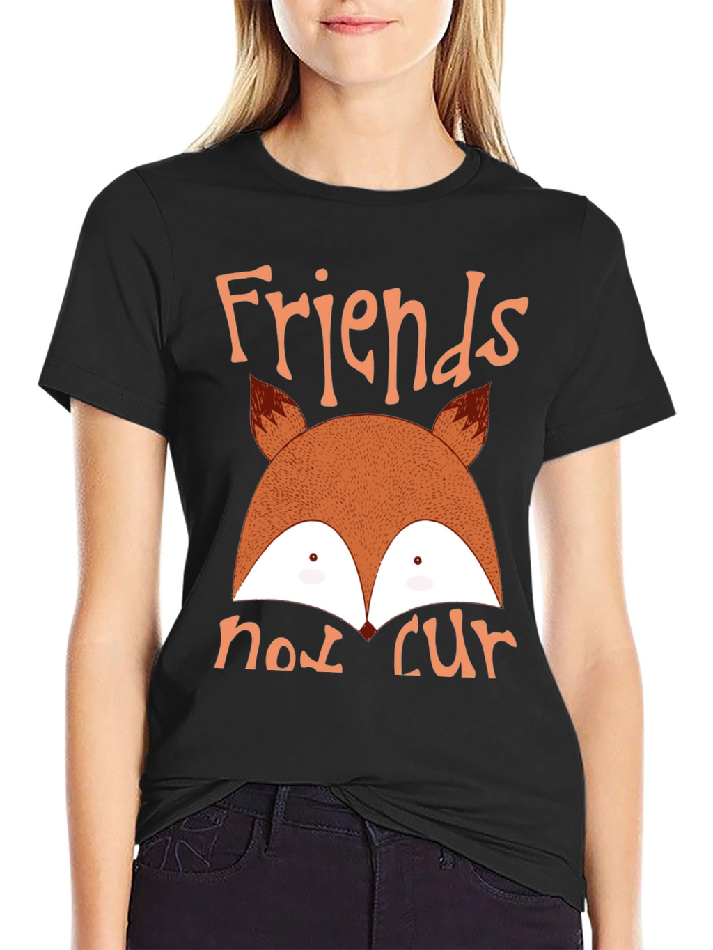 Friends Not Fur Fox T-Shirt