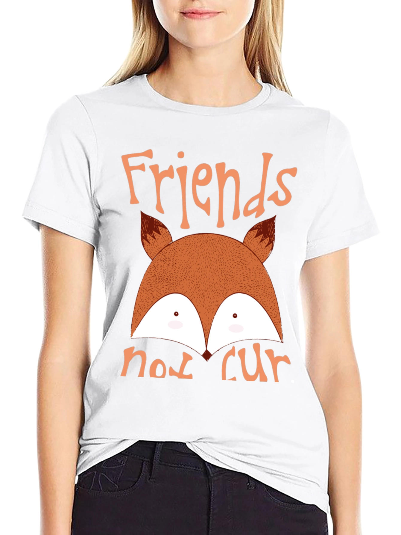 Friends Not Fur Fox T-Shirt