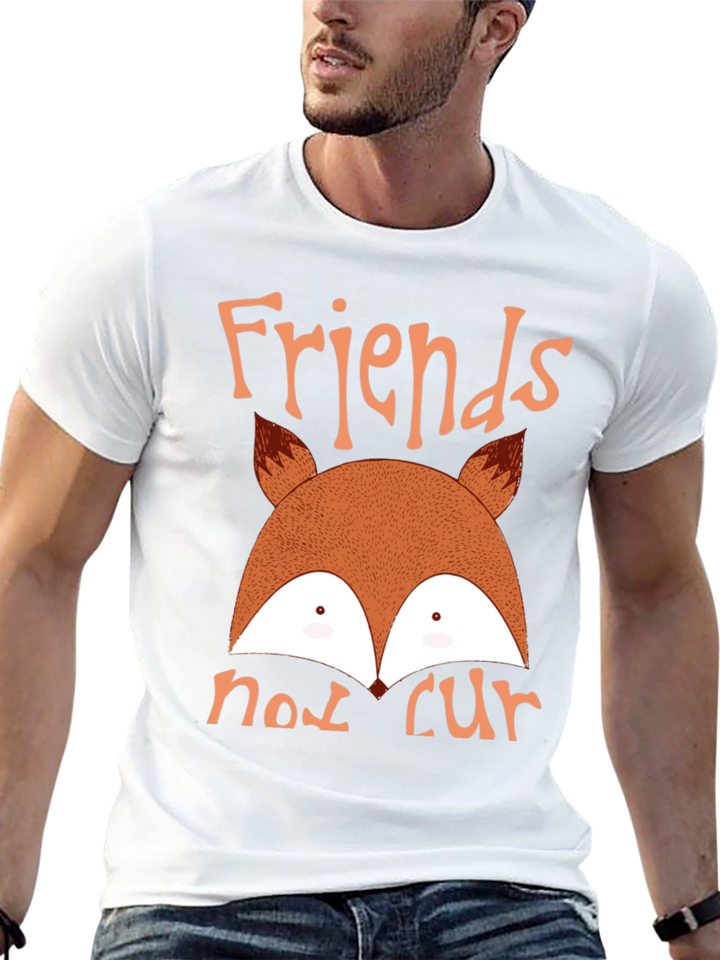 Friends Not Fur Fox T-Shirt