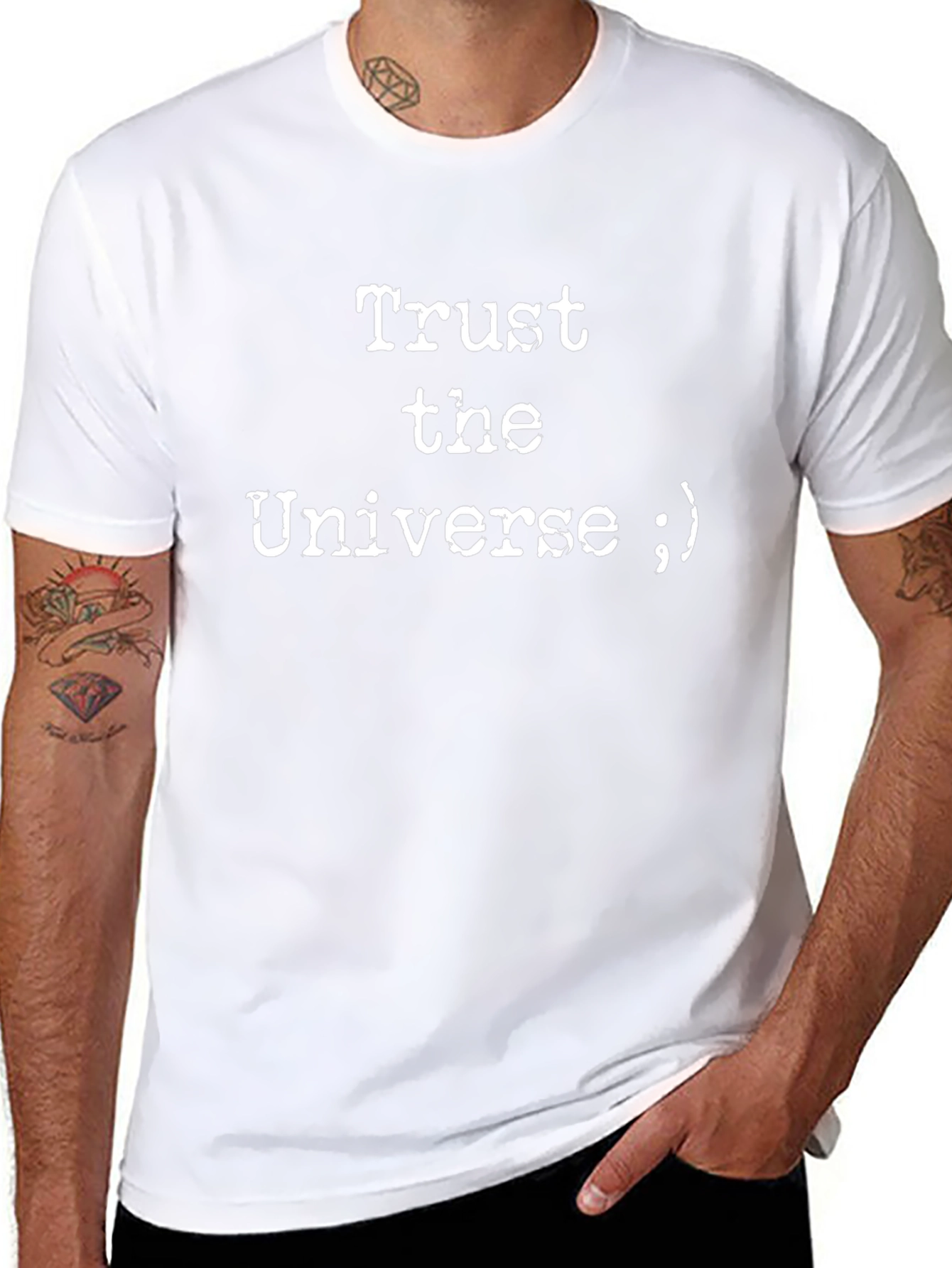 Trust the Universe Graphic Tee - Relaxed Fit