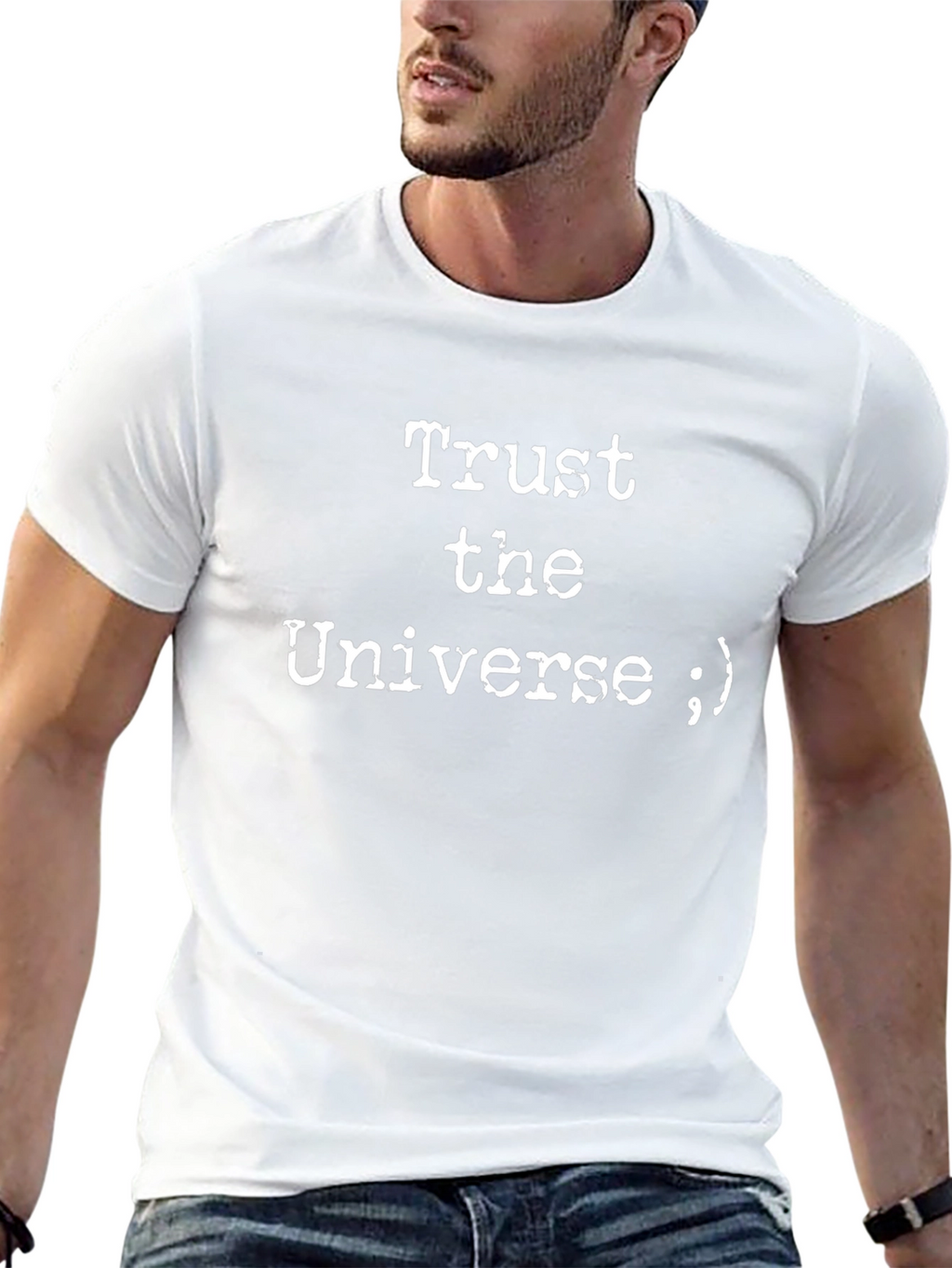 Trust the Universe Graphic Tee - Relaxed Fit