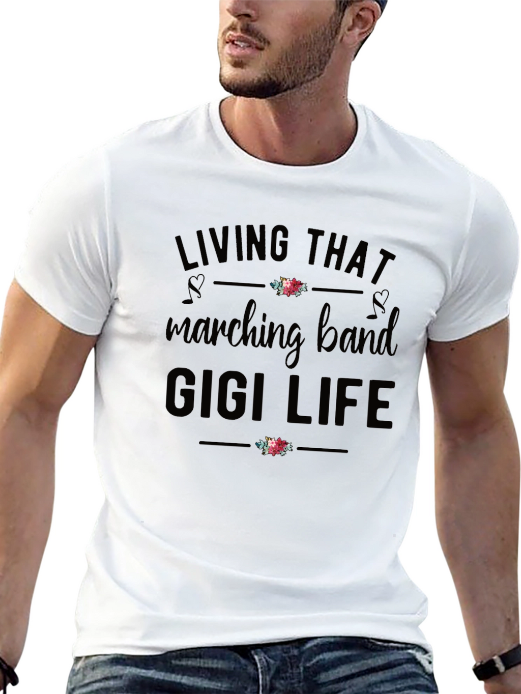 Marching Band Gigi Life Graphic T-Shirt
