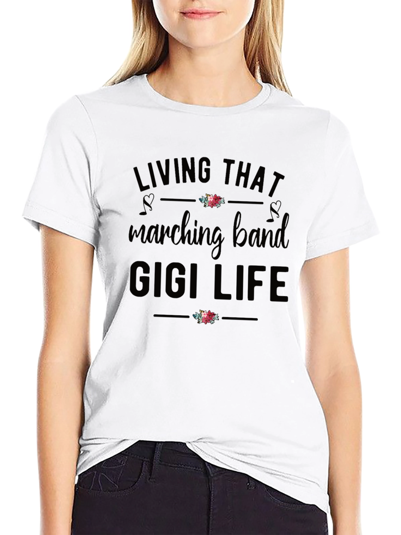 Marching Band Gigi Life Graphic T-Shirt