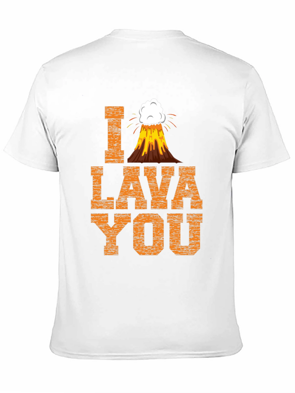 I Lava You Graphic T-Shirt - Funny Volcano Design